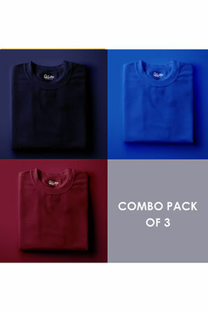 Pack Of 3: Classics (Navy Blue, Royal Blue, Maroon)